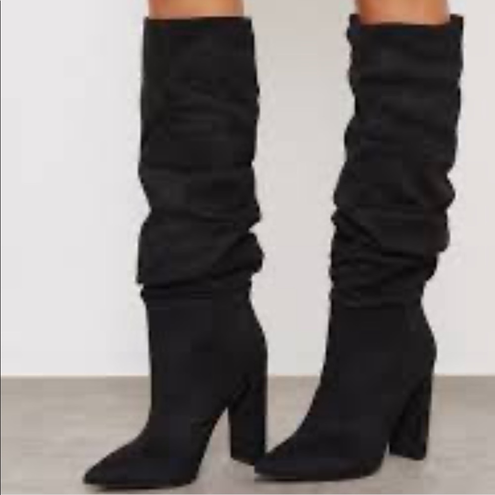 EUC- black Madden Swagger boots